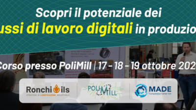Un corso sui flussi di lavoro digitali per potenziare la produzione