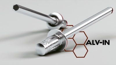 ALV-IN, the rivet for honeycomb panels and thin surfaces designed by FAR