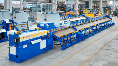 Wire straightening and cutting machines