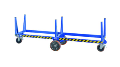 Il carrello per il trasporto efficiente di barre metalliche si chiama Cargo
