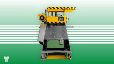 Tramev presenta la nuova raddrizzafilo capovolta elettropneumatica