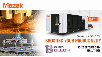 Mazak to showcase innovative processing solutions at EuroBLECH 2024