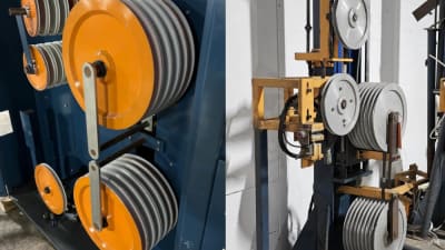 Second-hand dancers and accumulators on sale from Wire & Plastic Machinery Corp.
