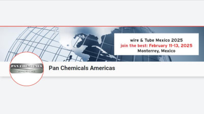 Pan Chemicals Americas vous attend à wire & Tube Mexico 2025