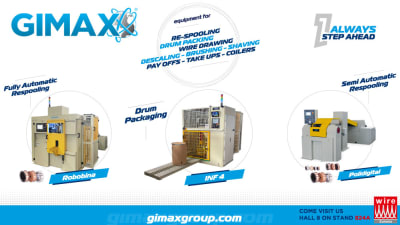 Gimax automatic and semi-automatic respooling machines in the international spotlight