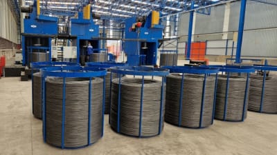 Next-generation wire coilers from Sweden – non-stop payout and energy savings