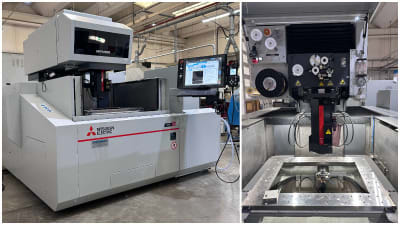 Elettroerosione a filo: QP Mechanics introduce la Mitsubishi MV2400S per tagli complessi e precisi