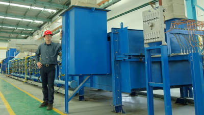 QED to deliver custom muffle tube furnace for spring wire processing in China