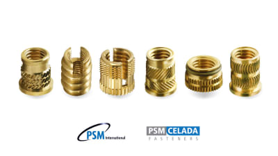 Inserts for plastics: PSM CELADA Fasteners across Europe