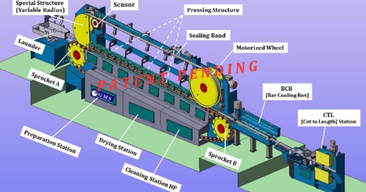 Wet & Dry Continuous Casting Lines for Al Ingots expometals