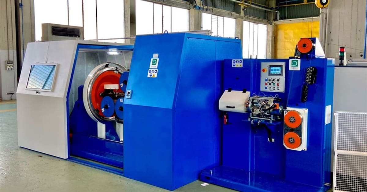 Eurodraw Wire Equipment to present its new DT (6+1)/400 double twist ...
