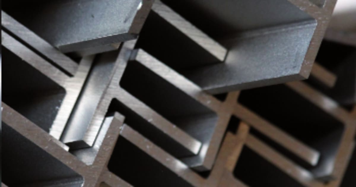 Profilo A U STANDERS In Alluminio Spazzolato/anodizzato Nero Opaco L1m - Foto 3