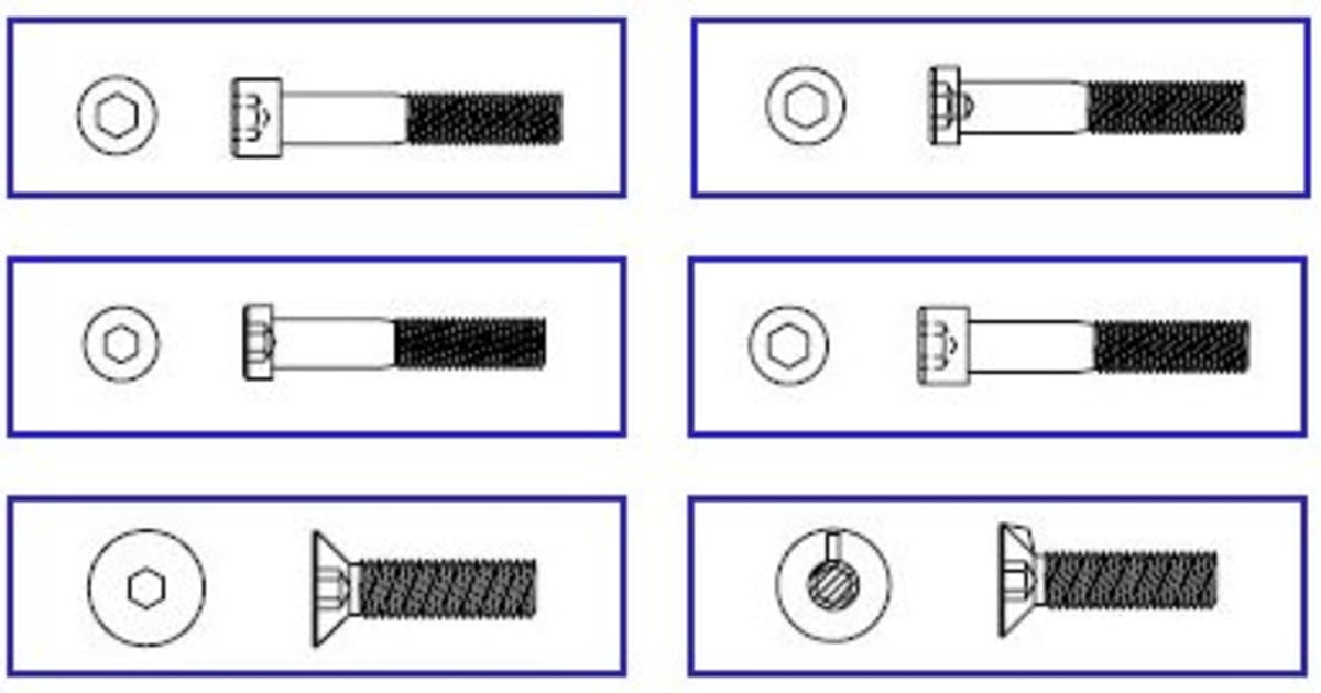 Hexagon socket head cap screw expometals