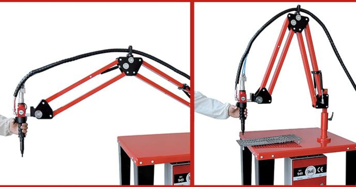 New supports for riveting tools, Rivit expands the catalog expometals