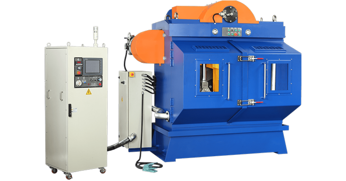 End grinding machine for springs processing wire from Ø 0.3mm to Ø 50