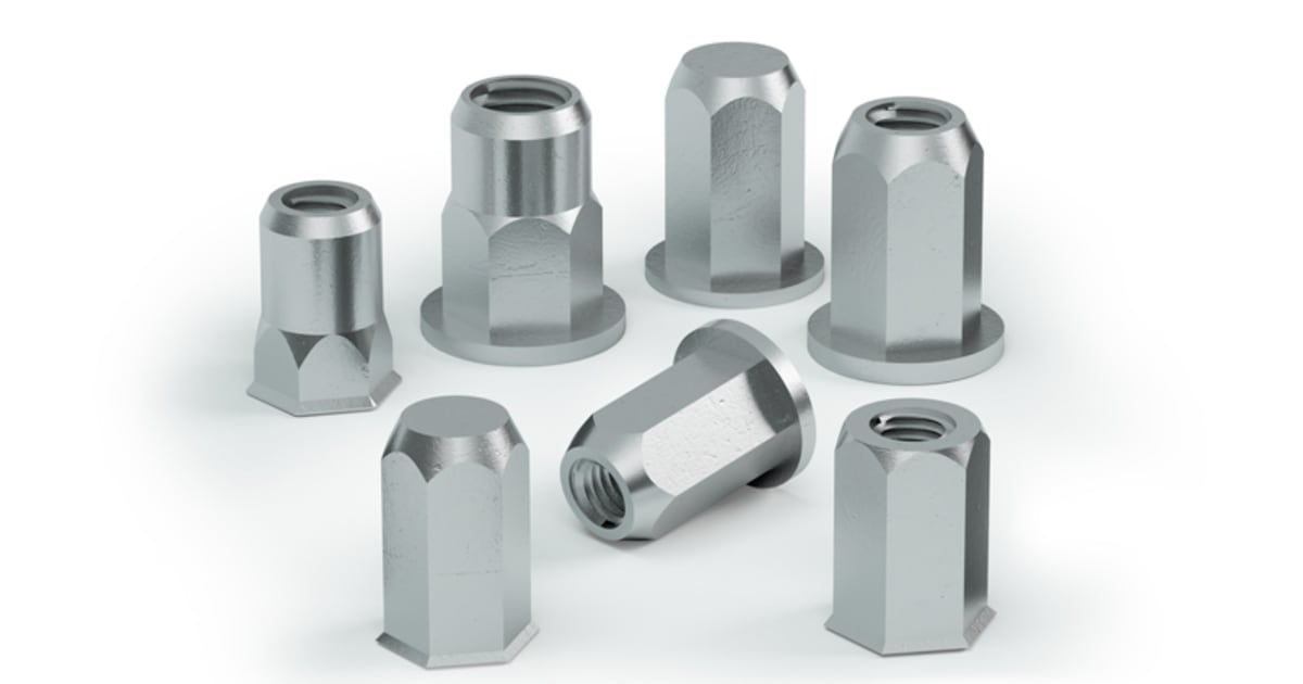 Hexagonal threaded inserts | expometals