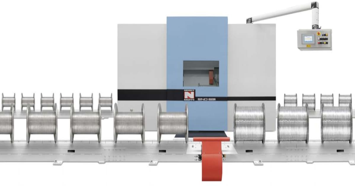 Wire spoolers (single, double, automatic spoolers) | expometals