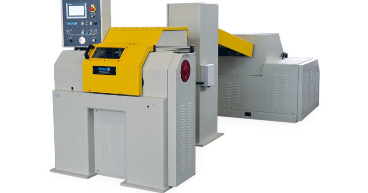 Semiautomatic wire respooling machine | expometals