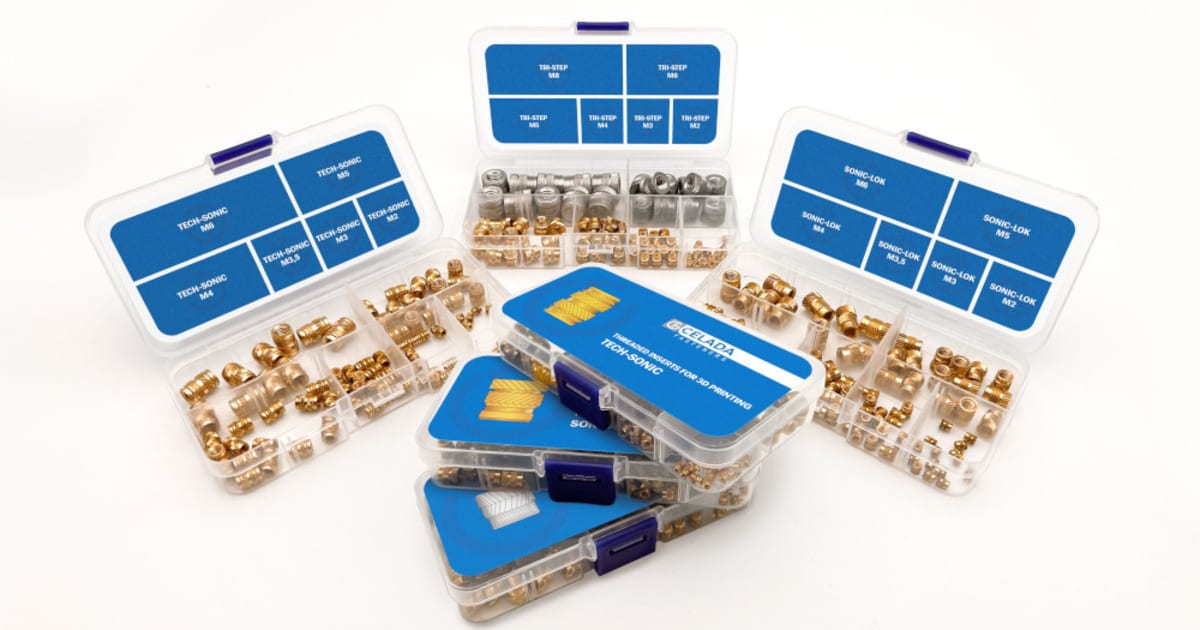 PSM CELADA Fasteners: new inserts for 3d printing | expometals
