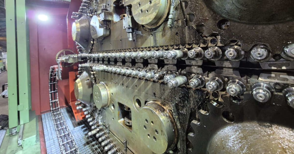 Trafilix: New Chain Track Drawing Machine | expometals