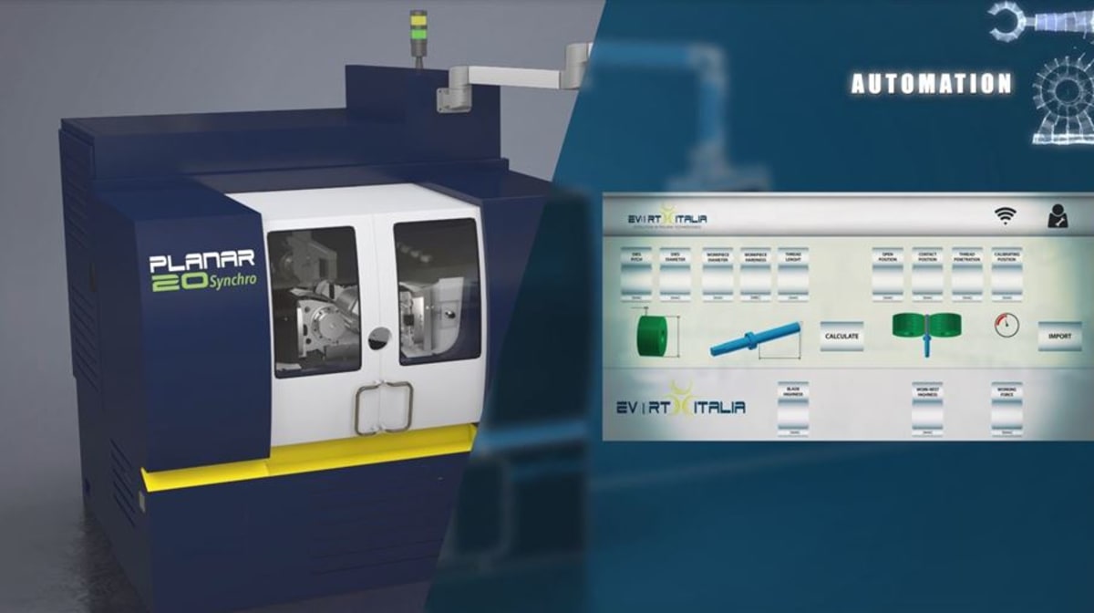 Thread Rolling Machine Technology & Custom Options | EVIRT