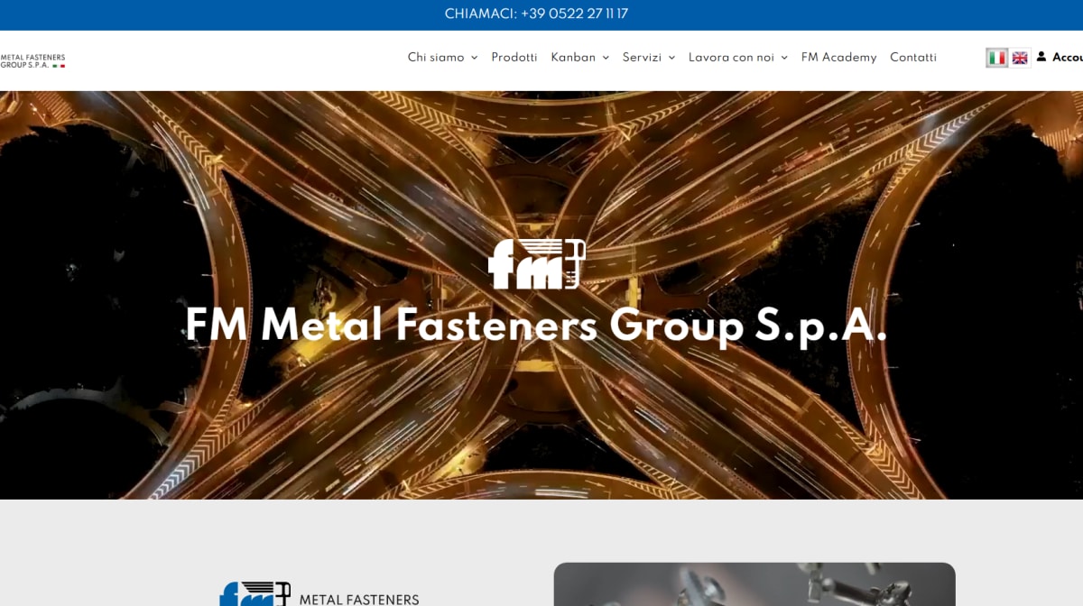 fm metal fasteners group in Reggio Emilia (RE) - Italy