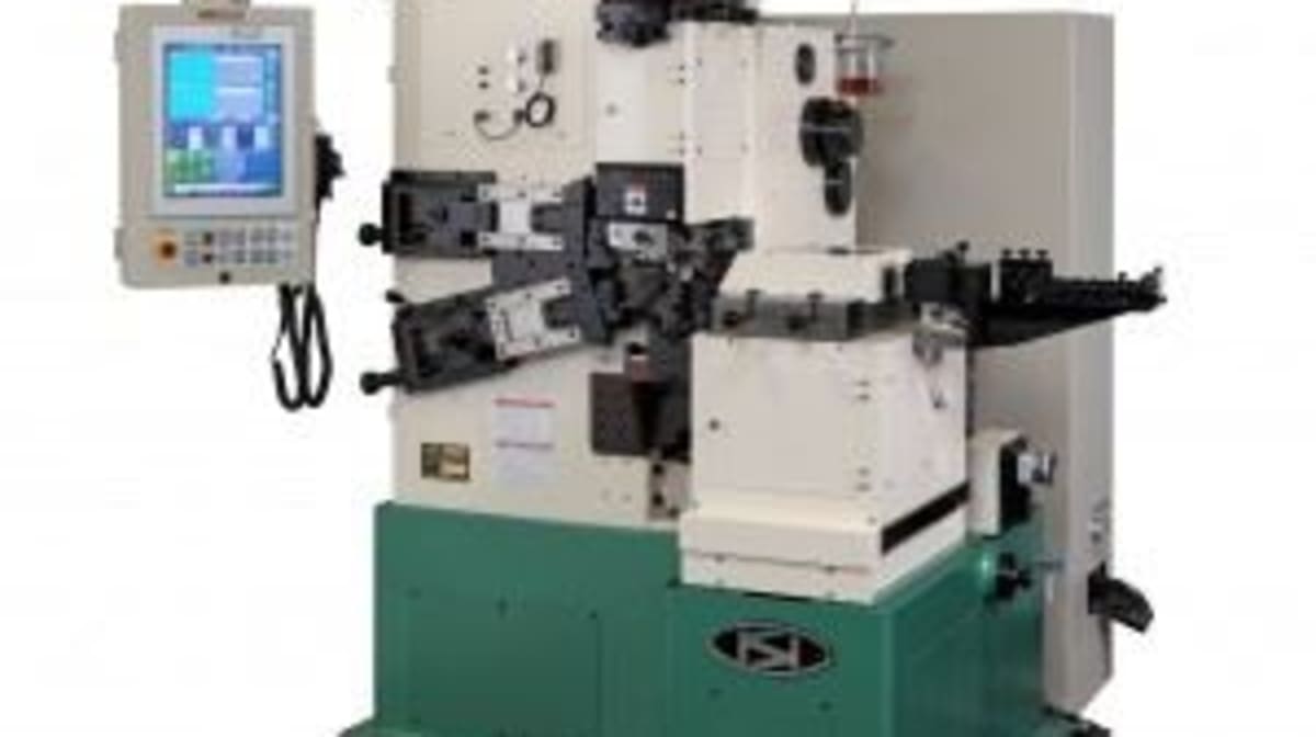 5 axis ring coiling machines with servo press RG series