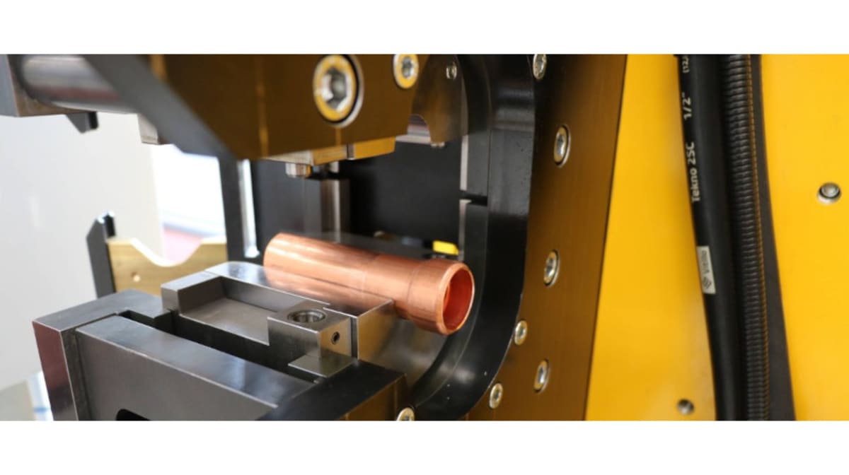 Tube Hitting Machine Punching machines, tube tapering machines, and tube flaring machines ...