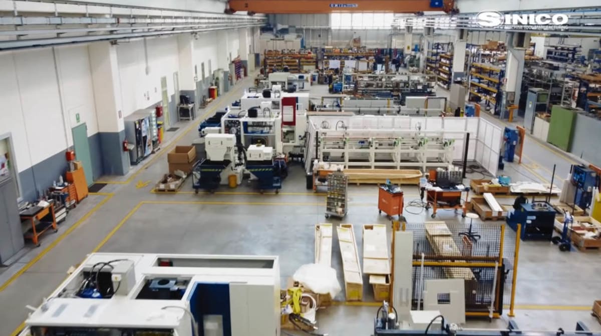 Sinaco Factory New Factory Video from Sinico Service | expometals