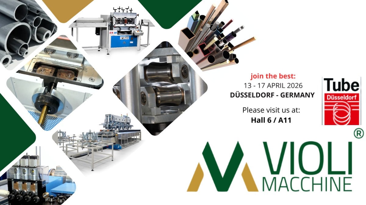 Violi Macchine Straightening Range at Tube 2026 | expometals