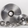 Tungsten carbide shaped dies for wire drawing