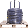 Drawn wire for general uses