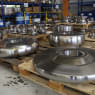 Steel and tungsten carbide rolls for tube forming and straightening