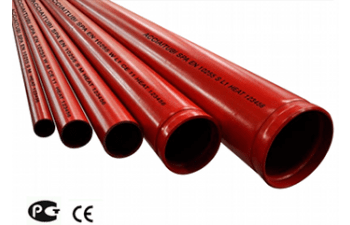 Painted steel tubes