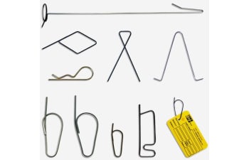 Ganci metallici per etichette