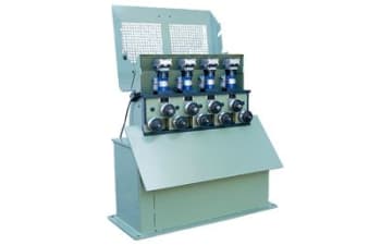 Roller straightener for rebar processing