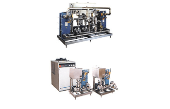 Induction plants cooling units