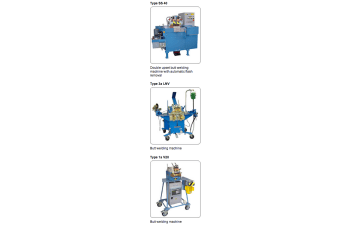 Butt welding machines for steel wire