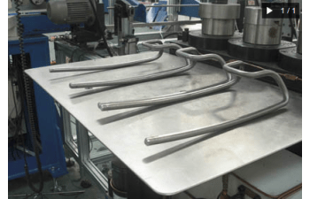 Dobladora hydraulica CNC de 8 ejes para alambre - WB 60-8A