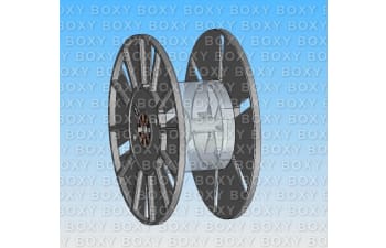 Mechanical take apart spool with central bolt Z2