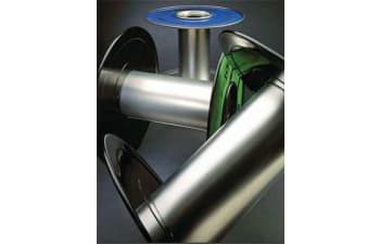 Heavy-duty five-piece metal spools