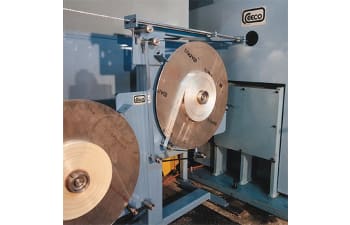 High speed twinner for shield and unshielded pairs manufacturing