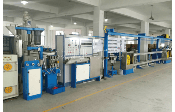 Extrusion lines for wire and cable
