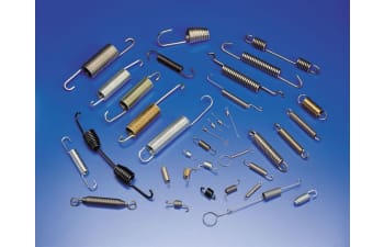 Molle a trazione cilindriche, coniche, biconiche