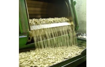 Granigliatrice a tapparelle in acciaio