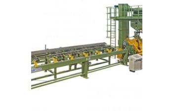Granalienanlagen zum mechanischen Dekapieren von Metalldrähten, Stangen, Knüppel