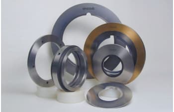 Slitter equipment: blades, steel spacers, rubber spacers