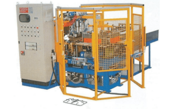Semi-automatic welding machine for burner grids assembling