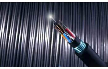 High strength wire for fiber optic cable