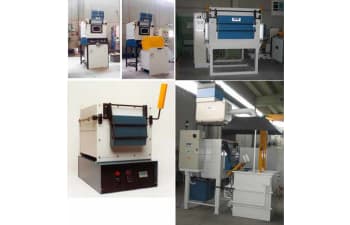 Electrically heated muffle furnaces